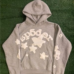 Sp5der Hoodie Gray Beluba